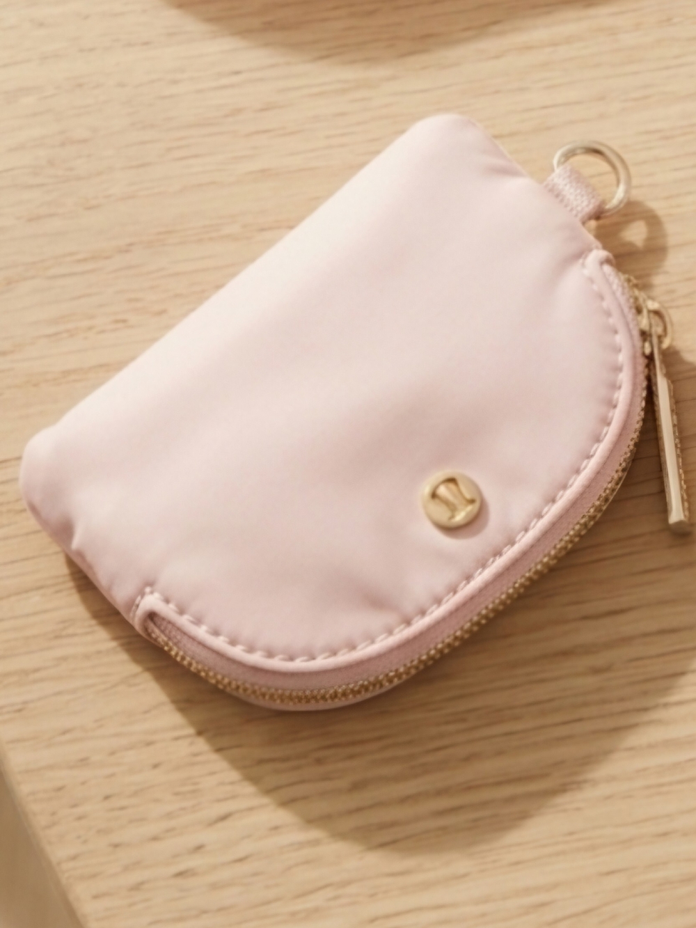 Lululemon Pink Dual-Pouch Glitter Wristlet NWOT - Picture 6 of 13